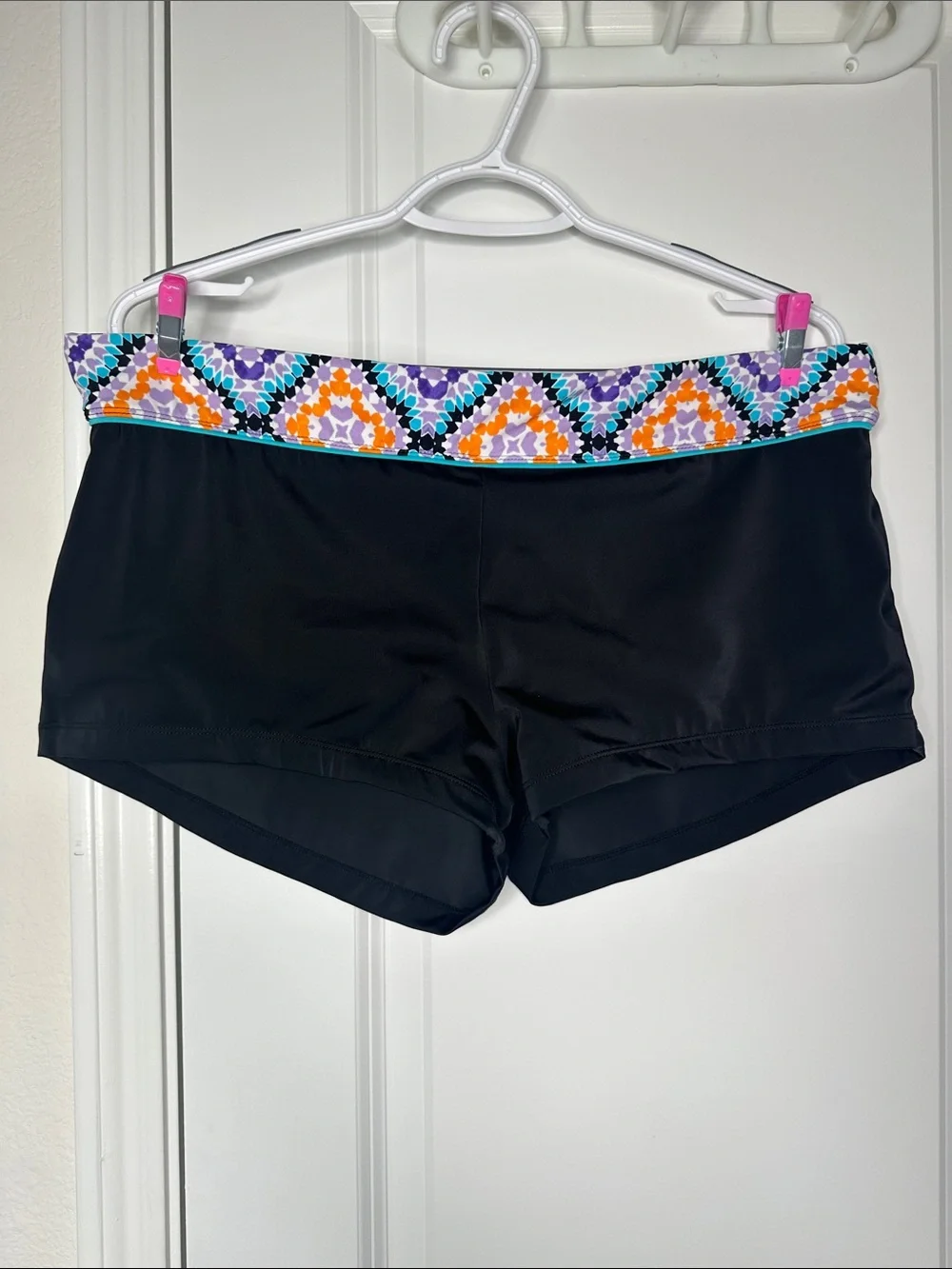 South Point Printed Tankini Swim Top with Swim Shorts